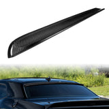 Rear Window Roof Visor Wing Spoiler For 2008 - 2023 Dodge Challenger -Real Carbon Fiber