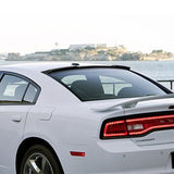 Rear Window Roof Visor Wing Spoiler For 2011 - 2023 Dodge Charger -Real Carbon Fiber