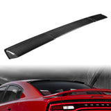 Rear Window Roof Visor Wing Spoiler For 2011 - 2023 Dodge Charger -Real Carbon Fiber