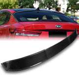 V-Style Rear Window Roof Visor Wing Spoiler For 2016 - 2020 Kia Optima K5 -Real Carbon Fiber