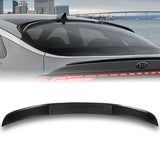 V-Style Rear Window Roof Visor Wing Spoiler For 2021 - 2024 Kia K5 Sedan -Real Carbon Fiber