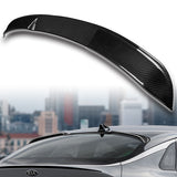 V-Style Rear Window Roof Visor Wing Spoiler For 2021 - 2024 Kia K5 Sedan -Real Carbon Fiber