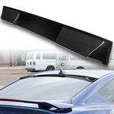 Rear Window Roof Visor Wing Spoiler For 2010 - 2016 Hyundai Genesis Coupe -Real Carbon Fiber