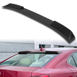 W-Power ABS VIP-Style Rear Widow Roof Visor Wing Spoiler For 2006-2013 Lexus IS250 IS350 IS-F Sedan -Unpainted Matte Black