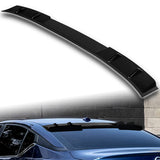 W-Power ABS VIP-Style Rear Widow Roof Visor Wing Spoiler For 2019-2024 Nissan Altima -Pearl Black