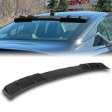 W-Power ABS VIP-Style Rear Widow Roof Visor Wing Spoiler For 2019-2024 Nissan Altima -Carbon Fiber Look