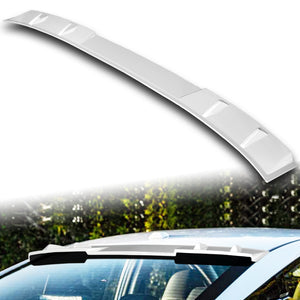 W-Power ABS VIP-Style Rear Widow Roof Visor Wing Spoiler For 2019-2024 Nissan Altima -Pearl White