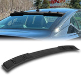 W-Power ABS VIP-Style Rear Widow Roof Visor Wing Spoiler For 2019-2024 Nissan Altima -Unpainted Matte Black