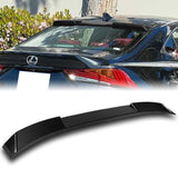 W-Power ABS VIP-Style Rear Widow Roof Visor Wing Spoiler For 2014-2020 Lexus IS300 IS350 -Carbon Fiber Look