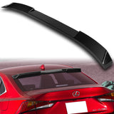 W-Power ABS VIP-Style Rear Widow Roof Visor Wing Spoiler For 2014-2020 Lexus IS300 IS350 -Carbon Fiber Look