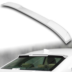 W-Power ABS VIP-Style Rear Widow Roof Visor Wing Spoiler For 2014-2020 Lexus IS300 IS350 -Pearl White