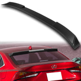 W-Power ABS VIP-Style Rear Widow Roof Visor Wing Spoiler For 2014-2020 Lexus IS300 IS350 -Unpainted Matte Black