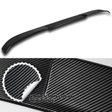 W-Power ABS VIP-Style Rear Widow Roof Visor Wing Spoiler For 2011 - 2015 Kia Optima -Carbon Fiber Look