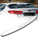 W-Power ABS VIP-Style Rear Widow Roof Visor Wing Spoiler For 2011 - 2015 Kia Optima -Pearl White