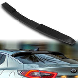 W-Power ABS VIP-Style Rear Widow Roof Visor Wing Spoiler For 2011 - 2015 Kia Optima -Unpainted Matte Black