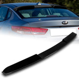 W-Power ABS VIP-Style Rear Widow Roof Visor Wing Spoiler For 2016 - 2020 Kia Optima -Pearl Black