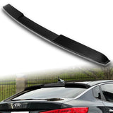 W-Power ABS VIP-Style Rear Widow Roof Visor Wing Spoiler For 2016 - 2020 Kia Optima -Carbon Fiber Look