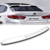 W-Power ABS VIP-Style Rear Widow Roof Visor Wing Spoiler For 2016 - 2020 Kia Optima -Pearl White