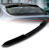 W-Power ABS VIP-Style Rear Widow Roof Visor Wing Spoiler For 2021 - 2024 Kia K5 -Pearl Black