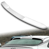 W-Power ABS VIP-Style Rear Widow Roof Visor Wing Spoiler For 2021 - 2024 Kia K5 -Pearl White