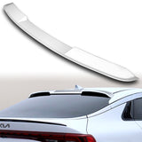 W-Power ABS VIP-Style Rear Widow Roof Visor Wing Spoiler For 2021 - 2024 Kia K5 -Pearl White