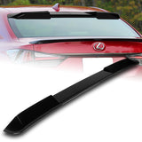 W-Power ABS VIP-Style Rear Widow Roof Visor Wing Spoiler For 2013 - 2020 Lexus GS350 GS450 GS-F Sedan -Pearl Black