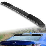 W-Power ABS VIP-Style Rear Widow Roof Visor Wing Spoiler For 2013 - 2020 Lexus GS350 GS450 GS-F Sedan -Carbon Fiber Look