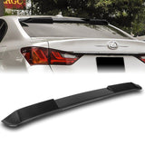 W-Power ABS VIP-Style Rear Widow Roof Visor Wing Spoiler For 2013 - 2020 Lexus GS350 GS450 GS-F Sedan -Carbon Fiber Look