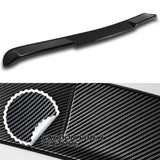 W-Power ABS VIP-Style Rear Widow Roof Visor Wing Spoiler For 2020 - 2023 Toyota Corolla Sedan -Carbon Fiber Look