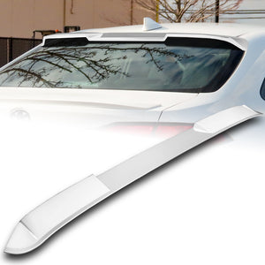 W-Power ABS VIP-Style Rear Widow Roof Visor Wing Spoiler For 2020 - 2023 Toyota Corolla Sedan -Pearl White