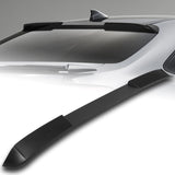 W-Power ABS VIP-Style Rear Widow Roof Visor Wing Spoiler For 2020 - 2023 Toyota Corolla Sedan -Unpainted Matte Black