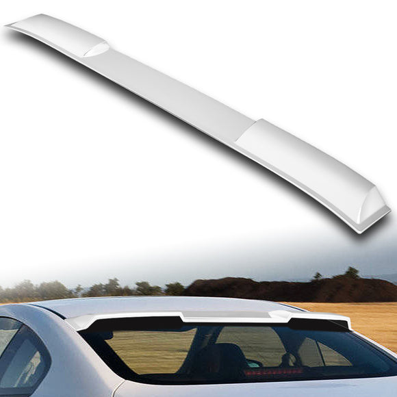 W-Power ABS VIP-Style Rear Widow Roof Visor Wing Spoiler For 2008 - 2013 Infiniti G37 Coupe -Pearl White