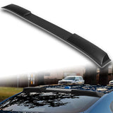 W-Power ABS VIP-Style Rear Widow Roof Visor Wing Spoiler For 2008 - 2013 Infiniti G37 Coupe -Unpainted Matte Black