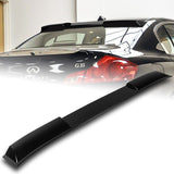 W-Power ABS VIP-Style Rear Widow Roof Visor Wing Spoiler For 2007 - 2015 Infiniti G25 / G35 / G37 / Q40 Sedan -Pearl Black