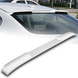 W-Power ABS VIP-Style Rear Widow Roof Visor Wing Spoiler For 2007 - 2015 Infiniti G25 / G35 / G37 / Q40 Sedan -Pearl White