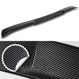 W-Power ABS VIP-Style Rear Widow Roof Visor Wing Spoiler For 2017 - 2023 Alfa Romeo Giulia -Carbon Fiber Look