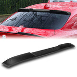 W-Power ABS VIP-Style Rear Widow Roof Visor Wing Spoiler For 2017 - 2023 Alfa Romeo Giulia -Carbon Fiber Look