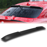 W-Power ABS VIP-Style Rear Widow Roof Visor Wing Spoiler For 2017 - 2023 Alfa Romeo Giulia -Unpainted Matte Black