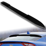 W-Power ABS VIP-Style Rear Widow Roof Visor Wing Spoiler For 2018 - 2023 Kia Stinger -Pearl Black