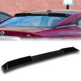 W-Power ABS VIP-Style Rear Widow Roof Visor Wing Spoiler For 2016 - 2023 Nissan Maxima -Pearl Black