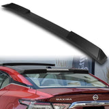 W-Power ABS VIP-Style Rear Widow Roof Visor Wing Spoiler For 2016 - 2023 Nissan Maxima -Unpainted Matte Black