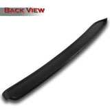 W-Power ABS VIP-Style Rear Widow Roof Visor Wing Spoiler For 2008 - 2023 Dodge Challenger -Unpainted Matte Black