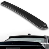 W-Power ABS VIP-Style Rear Widow Roof Visor Wing Spoiler For 2008 - 2023 Dodge Challenger -Unpainted Matte Black