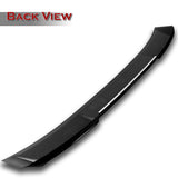 W-Power ABS VIP-Style Rear Widow Roof Visor Wing Spoiler For 2021 - 2025 Lexus IS300 IS350 IS500 -Pearl Black