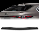 W-Power ABS VIP-Style Rear Widow Roof Visor Wing Spoiler For 2021 - 2025 Lexus IS300 IS350 IS500 -Pearl Black