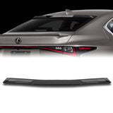 W-Power ABS VIP-Style Rear Widow Roof Visor Wing Spoiler For 2021 - 2025 Lexus IS300 IS350 IS500 -Carbon Fiber Look