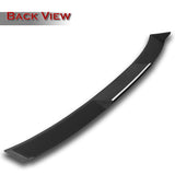 W-Power ABS VIP-Style Rear Widow Roof Visor Wing Spoiler For 2011 - 2023 Dodge Charger -Unpainted Matte Black