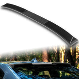 W-Power ABS VIP-Style Rear Widow Roof Visor Wing Spoiler For 2011 - 2023 Dodge Charger -Unpainted Matte Black