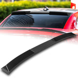 W-Power ABS VIP-Style Rear Widow Roof Visor Wing Spoiler For 2011 - 2023 Dodge Charger -Unpainted Matte Black