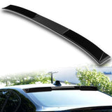 W-Power ABS VIP-Style Rear Widow Roof Visor Wing Spoiler For 2011 - 2016 BMW 5-Series M5 F10 Sedan -Pearl Black